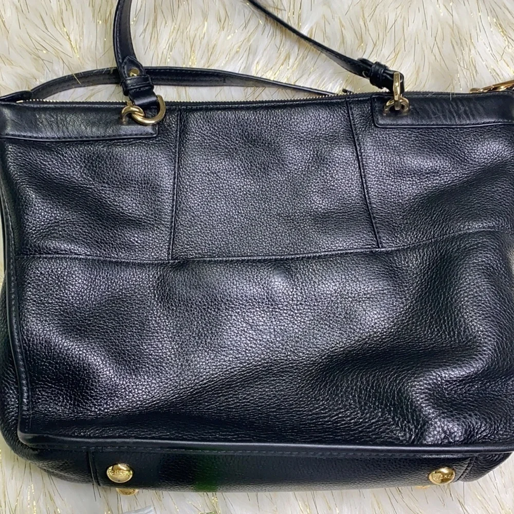 Michael Kors - Black Pebbled Leather Medium Bag
